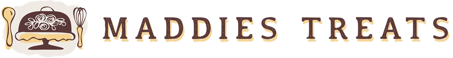 Dessert shop logo with cake graphic
